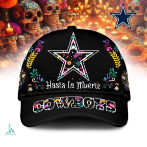 Dallas Cowboys Hasta la Muerte Día de los Muertos Cap
