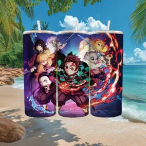 Demon Slayer Anime Character Tumbler