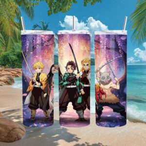 Demon Slayer Kimetsu no Yaiba Group Tumbler
