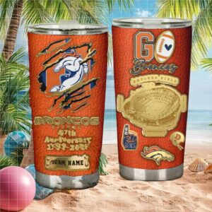 Denver Broncos 67Th Anniversary Empower Field Tumbler