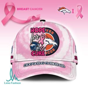 Denver Broncos Breast Cancer Awareness Tie Dye Cap.