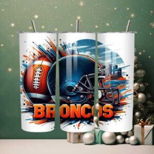 Denver Broncos Game Day 20oz Skinny Tumbler