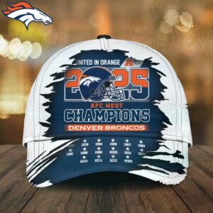 Denver Broncos NFL AFC West Champions Super Bowl Classic Cap
