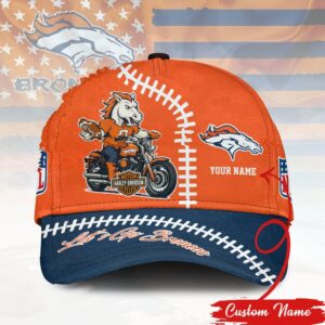 Denver Broncos NFL Harley Davidson Fan Gear Custom Cap Denver Broncos NFL Harley Davidson Fan Gear Custom Cap