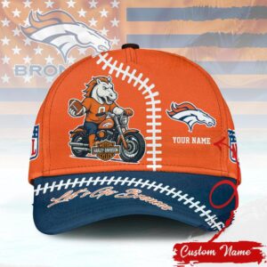 Denver Broncos NFL Harley Davidson Fan Gear Custom Cap