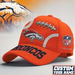 Denver Broncos Personalized NFL Baseball Cap