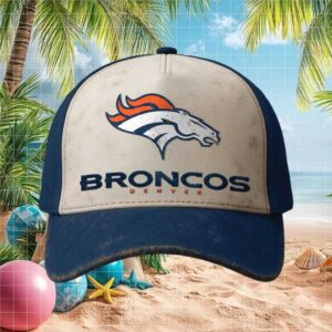 Denver Broncos Vintage Distressed Adjustable Cap
