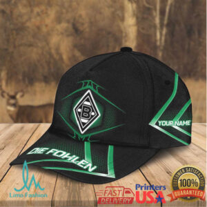 Die Fohlen Borussia Mönchengladbach Personalized Green Fan Cap