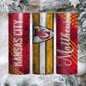 Distressed KC Chiefs Flex Fusion Tumbler