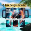 Disney Stitch Tropical Hibiscus Tumbler Disney Stitch Tropical Hibiscus Tumbler