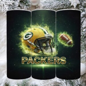 Electrifying Packers Football Tumbler