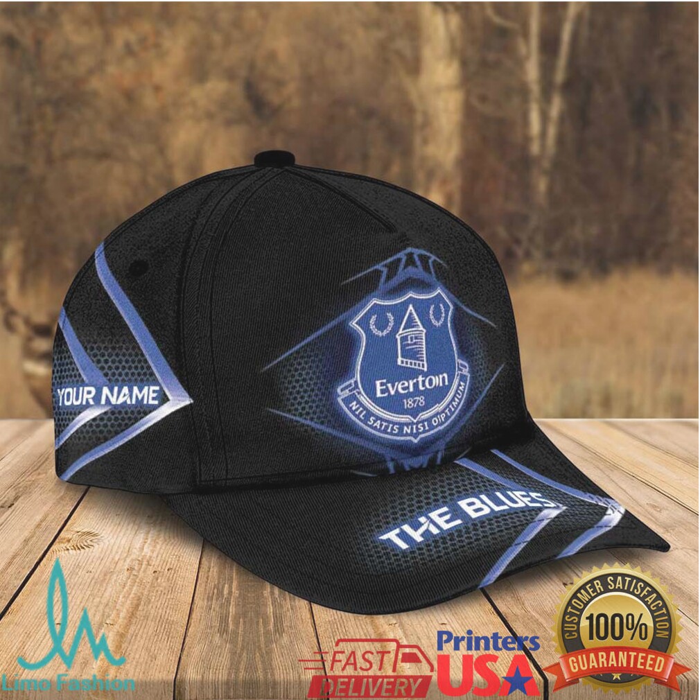 Everton Fc “The Blues” Custom Name Baseball Hat Everton Fc “The Blues” Custom Name Baseball Hat