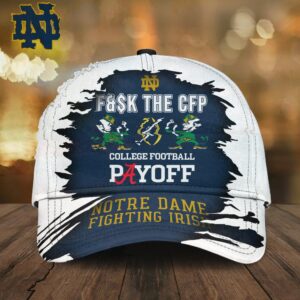 F&SK The CFP College Football Payoff Notre Dame Fighting Irish Classic Cap F&SK The CFP College Football Payoff Notre Dame Fighting Irish Classic Cap