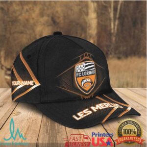 Fc Lorient Les Merlus Custom Name Personalized Football Fan Hat