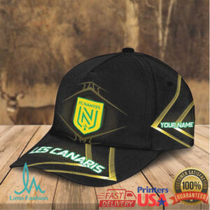 Fc Nantes Les Canaris Custom Name Personalized Soccer Fan Hat