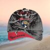 Custom Tampa Bay Buccaneers NFL Hat Personalized Name Italian Flag Cap Custom Tampa Bay Buccaneers NFL Hat Personalized Name Italian Flag Cap