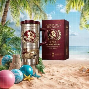 Florida State Seminoles 175th Anniversary Heritage Edition 40oz Tumbler