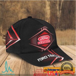 Ford Tractor Custom Name Vintage Style Cap