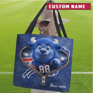 Game Day Gear Your Name, Your Number Bills Tote Bag