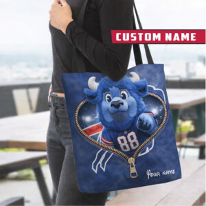 Game Day Gear Your Name, Your Number Bills Tote Bag