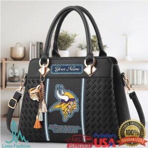 Game Day Glamour Custom Vikings Personalized Tote Bag