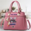 Custom St Kilda Saints Women’s Leather Handbag Custom St Kilda Saints Women’s Leather Handbag