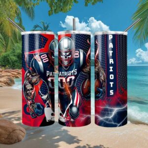 Game Day Thunder New England Patriots Tumbler