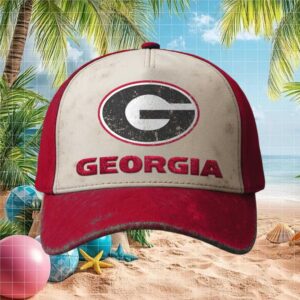 Georgia Bulldogs Vintage Distressed Adjustable Hat