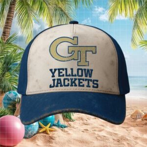 Georgia Tech Yellow Jackets Heritage Waylon Trucker Adjustable Hat