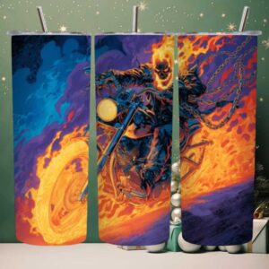 Ghost Rider Blaze Stainless Steel Tumbler