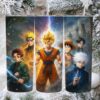Gojo, Goku, Luffy, Naruto, & Tanjiro Tumbler Gojo, Goku, Luffy, Naruto, & Tanjiro Tumbler