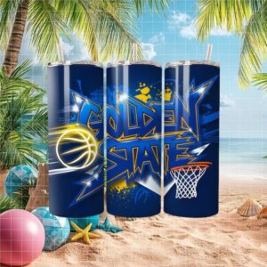 Golden State Graffiti Style Skinny Tumbler