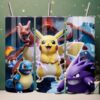 Gengar Haunter Gastly Ghost Pokémon Tumbler Gengar Haunter Gastly Ghost Pokémon Tumbler