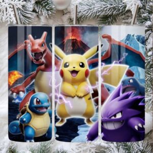 Gotta Catch 'Em All Character Tumbler