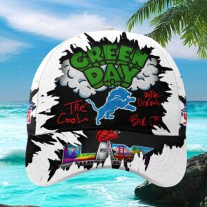 Green Day x Detroit Lions Super Bowl LIX Commemorative Fan Hat.jfif