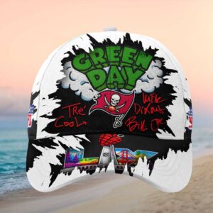 Green Day x Tampa Bay Buccaneers Super Bowl LIX Signature Cap.jfif