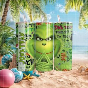 Grinchmas Stainless Steel Tumbler