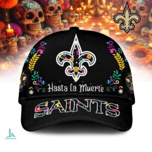 Hasta La Muerte New Orleans Saints Cap