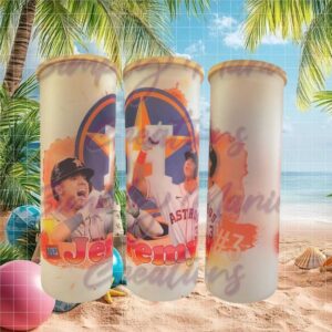 Houston Astros Jeremy Peña Space City Tumbler