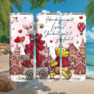 How Do You Spell Love Valentine's Day Tumbler