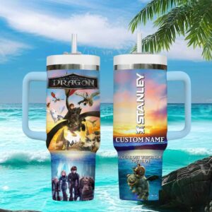 How to Train Your Dragon Hidden World Sunset 40oz Tumbler Wrap