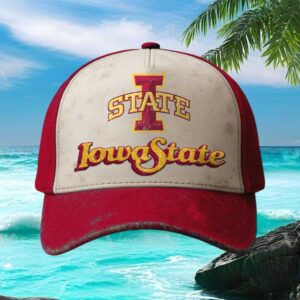 Iowa State Cyclones Vintage Style Distressed Cap