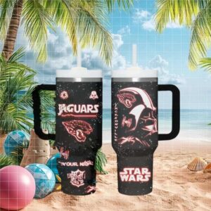 Jacksonville Jaguars Star Wars Darth Vader Personalized Tumbler