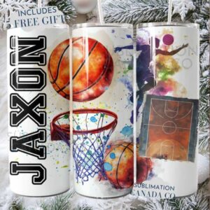 Jaxon Sublimation Canada Co. Basketball Tumbler