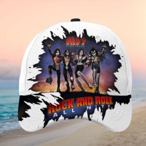 KISS Destroyer Rock and Roll All Nite Band Members Graphic Cap