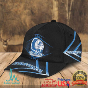 Kaa Gent De Buffalo'S Personalized Blue And Black Fan Cap