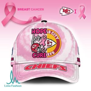 Kansas City Chiefs Breast Cancer Awareness Hope for a Cure Cap