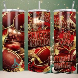 Kansas City Chiefs Football Fan Tumbler Kansas City Chiefs Football Fan Tumbler