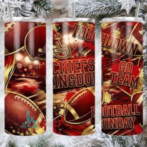 Kansas City Chiefs Football Fan Tumbler
