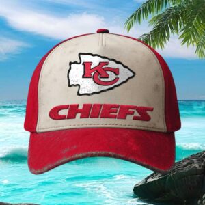Kansas City Chiefs Vintage Distressed Logo Cap